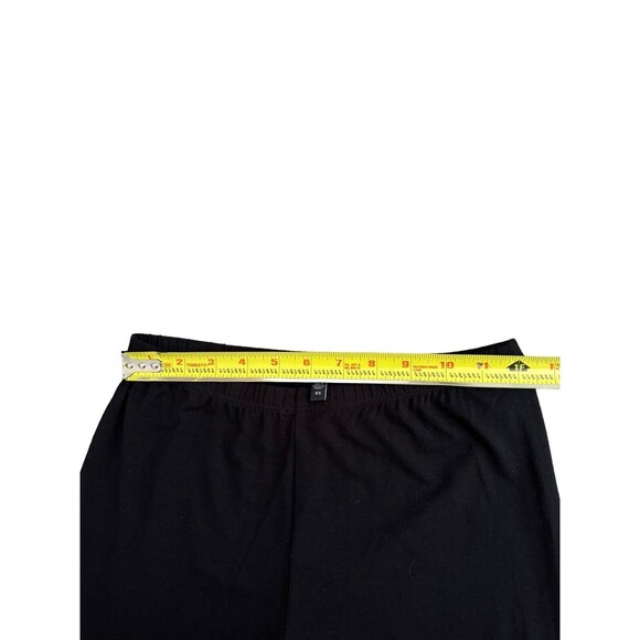 Eileen Fisher Black System Viscose Jersey Easy Pant Easy Ankle Length Size XS - Picture 5 of 6